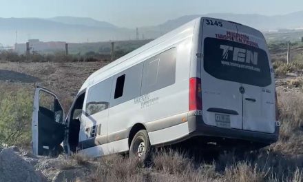 Cinco lesionados en accidente sobre la carretera a Monclova