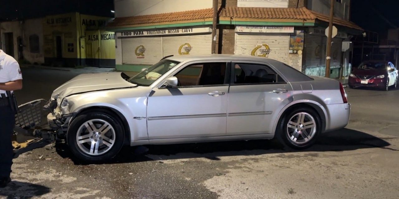 Alcoholizado conductor provoca choque en el centro de Saltillo