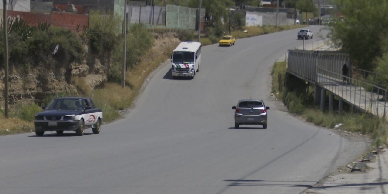 Saltillo: Piden colocación de barras de protección en Otilio González