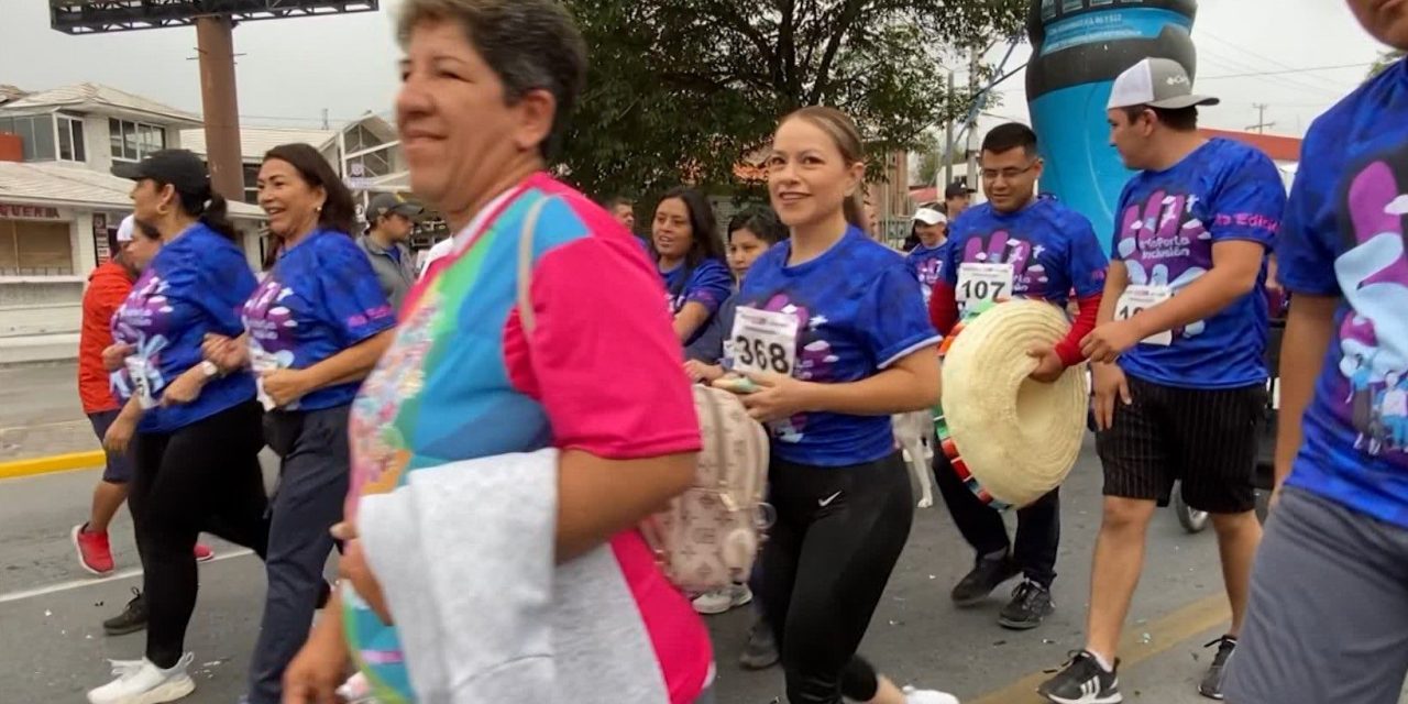 Se celebra cuarta edición de la carrera ‘Yo por la inclusión’ en Saltillo