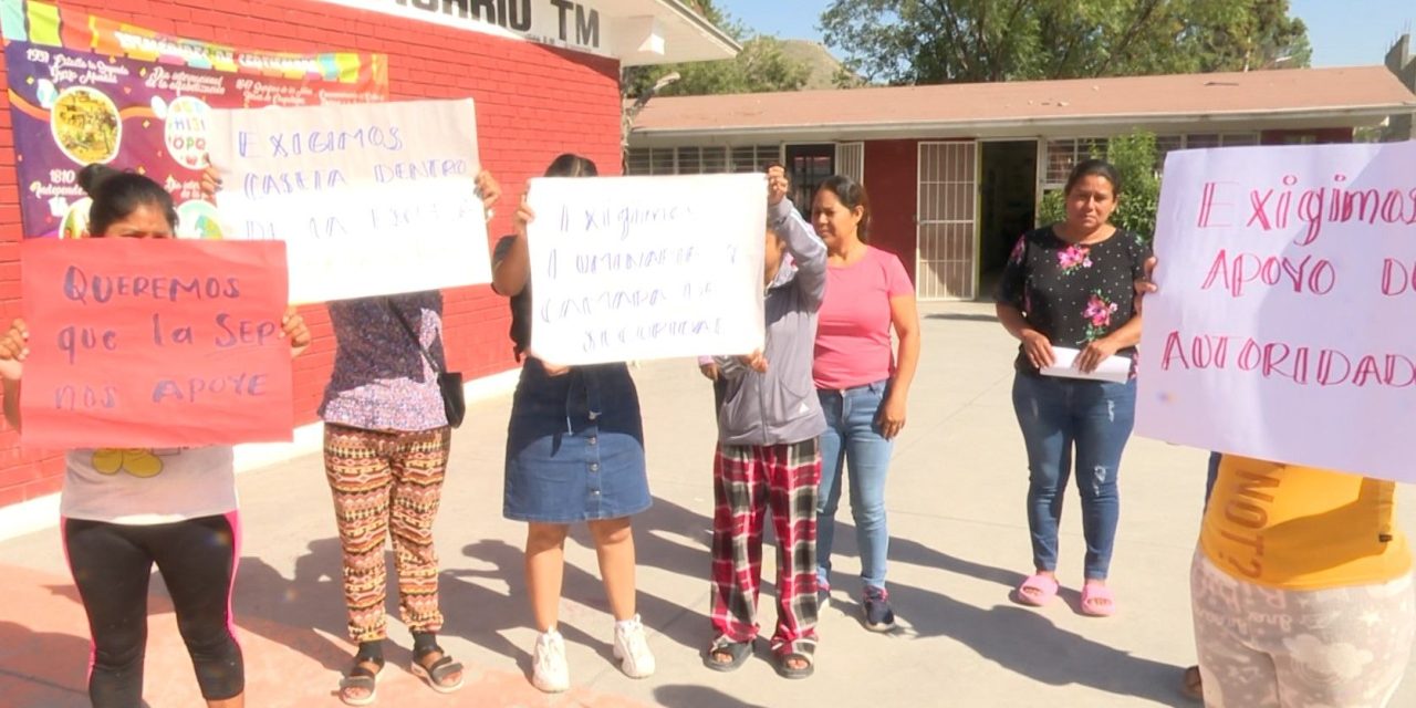Saltillo: Suspendieron clase en primaria Leona Vicario