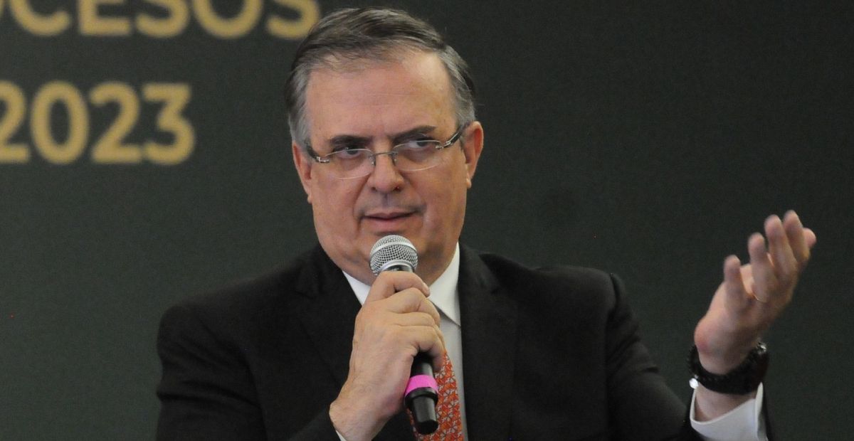 Marcelo Ebrard exhibe las presuntas irregularidades de Morena en favor de Sheinbaum