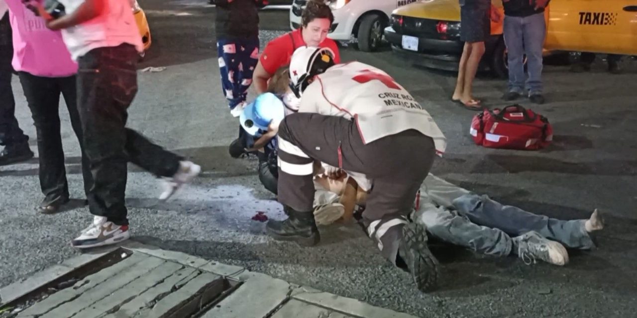 Con su auto embiste a dos y huye en Saltillo luego de una riña