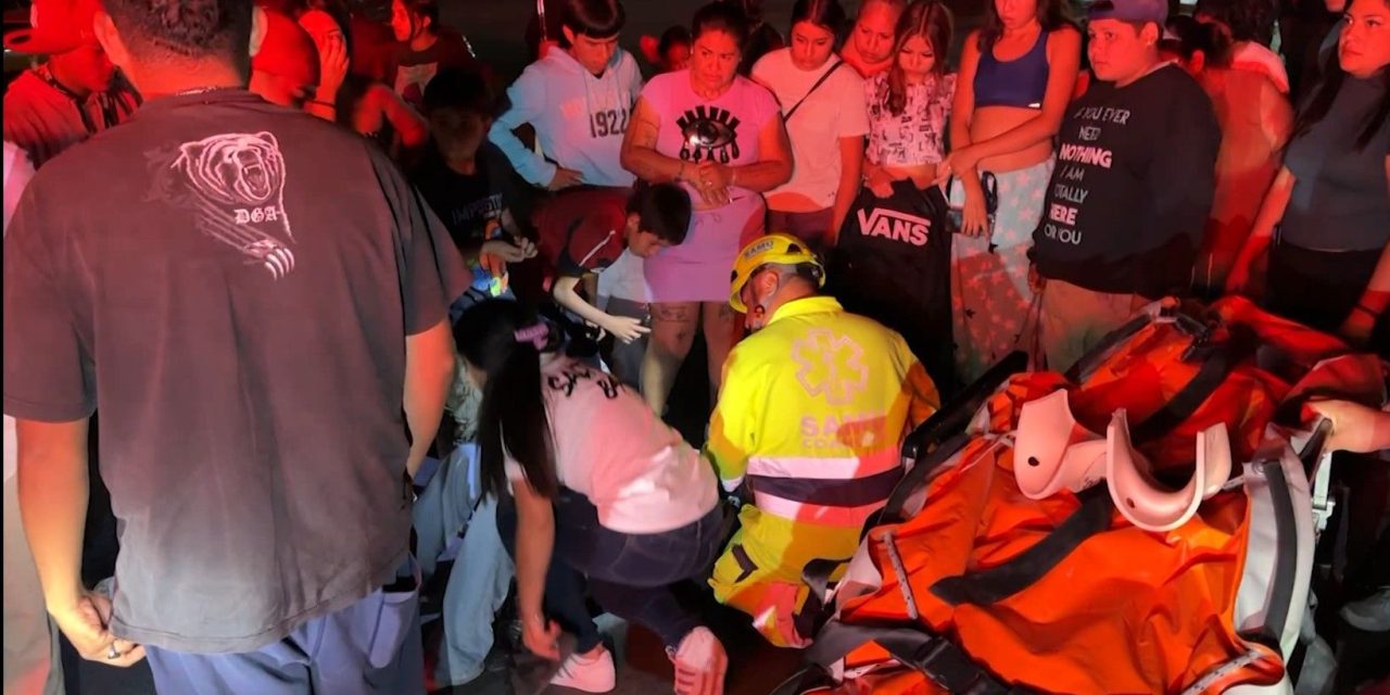 Saltillo: Embsiten a motociclistas e intentan huir; multitud casi los lincha