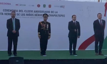 Celebran el 176 Aniversario de la Gesta Heroica de los Niños Héroes en la Sexta Zona Militar