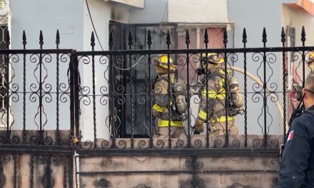 Saltillo: Se incendia vivienda en la colonia Ampliación Morelos