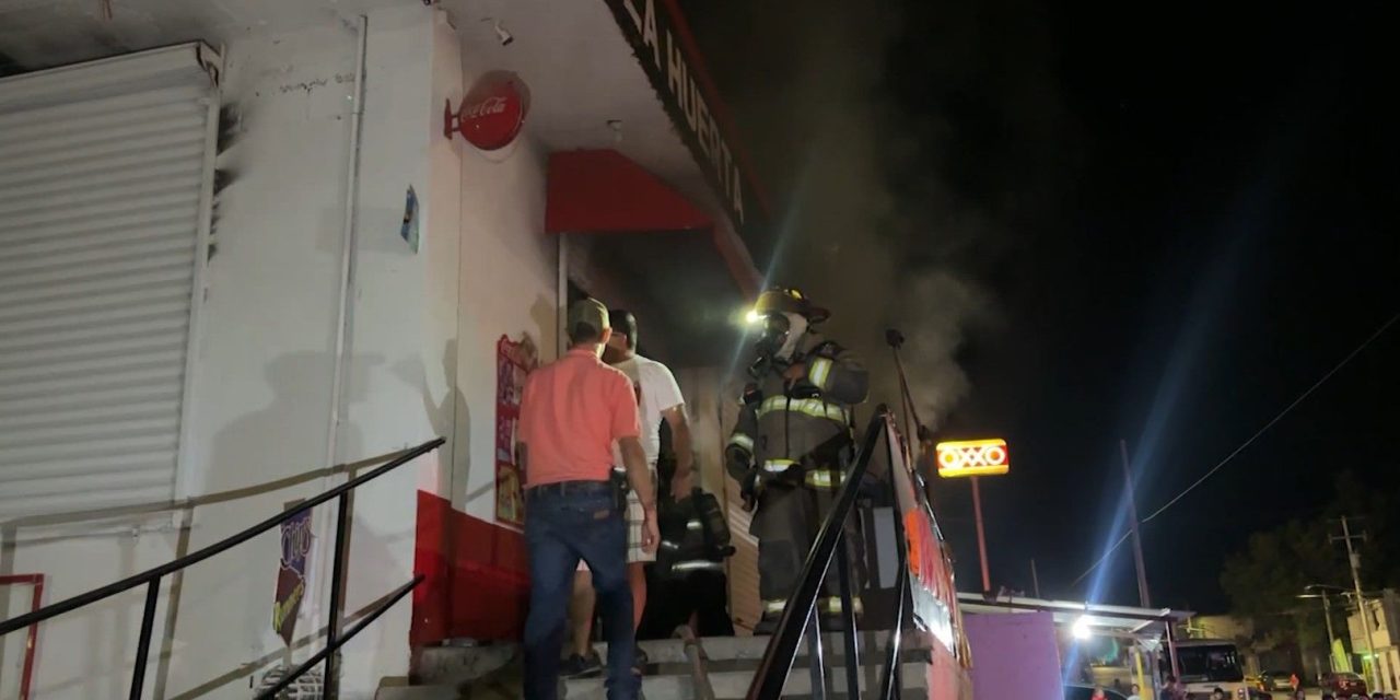 Saltillo:  Se incendia minisuper en Teresitas