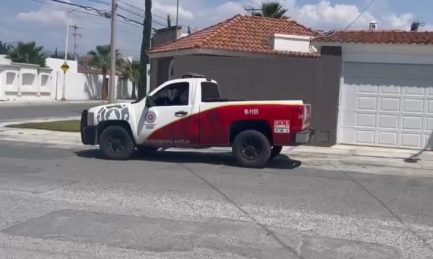 Se intoxican dos personas con químicos al pintar un aljibe al norte de Saltillo