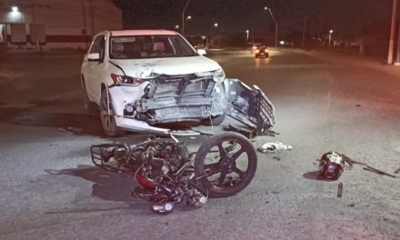 Saltillo:  Manda a motociclista al hospital luego de que le quitaran el derecho de paso
