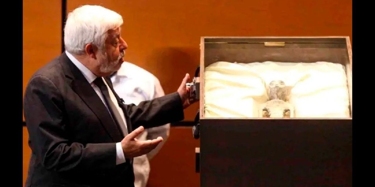 El cráneo de ‘los extraterrestres’ presentado por Maussan es en realidad de una llama