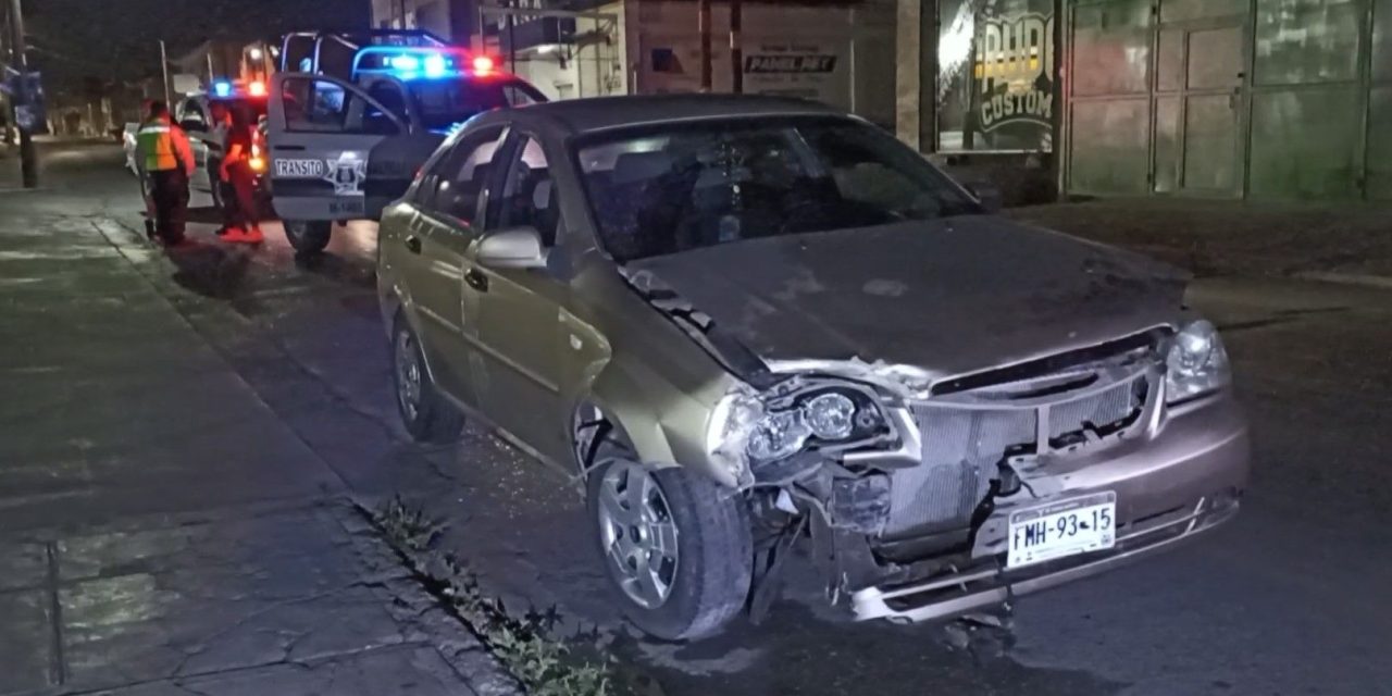 Saltillo: Menor alcoholizado quiso huir de choque pero lo alcanzan antes de escapar
