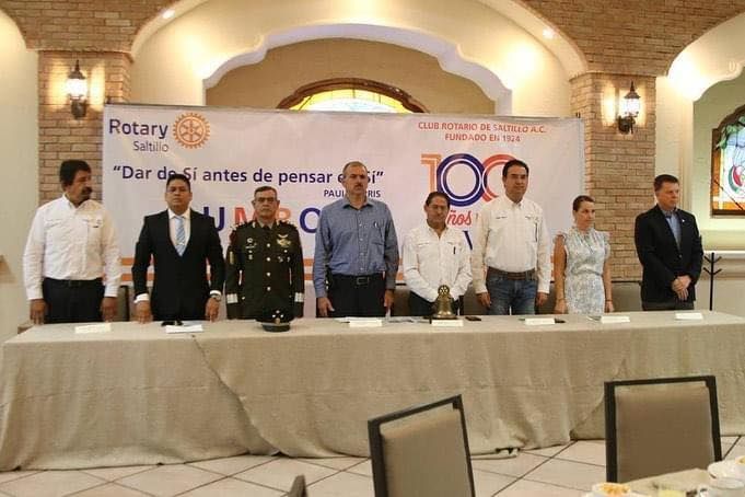 Celebran los Rotarios de Saltillo su 99 aniversario