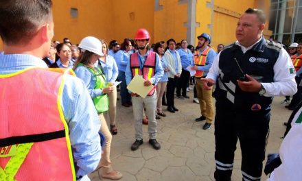 Con simulacros conmemoran Día Nacional de Protección Civil en Saltillo