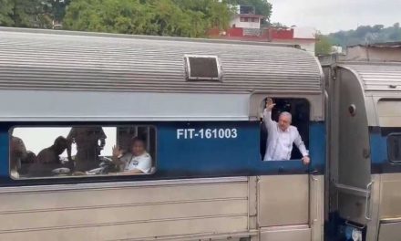 AMLO realiza recorrido en el Tren Interoceánico del Istmo de Tehuantepec