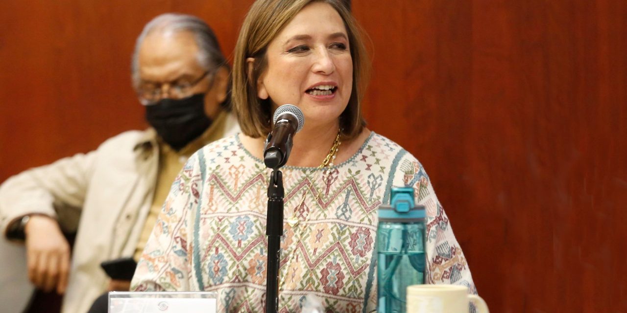 Xóchitl Gálvez afirma ser blanco de la ‘embestida’ de AMLO
