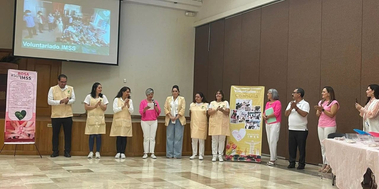 Integran Voluntariado IMSS en Nueva Rosita