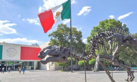 Sabinosaurio llega al Museo de Antropología e Historia