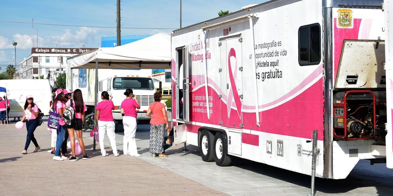 Llevarán mastógrafo a fábricas de Sabinas