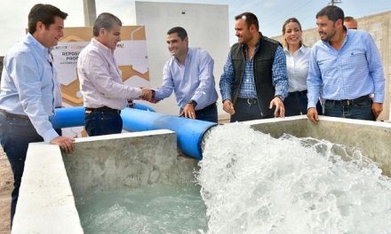 Aumentan caudal de agua en San Pedro de las Colonias