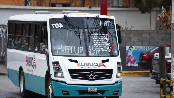 Incumplen concesiones servicio del Acubus