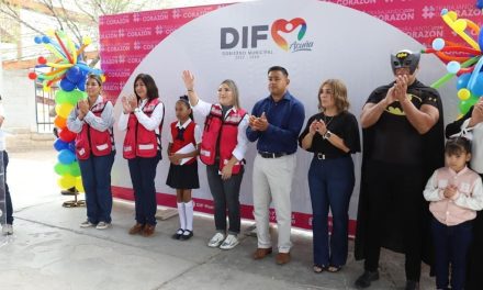 Llevan brigada SuperDIFerente a escuela primaria en Acuña