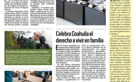 Portada RCG Fronteriza [29 de octubre de 2023] Cabildo de Acuña aprueba finanzas; Se presenta la Filarmónica del Desierto en Acuña y más…