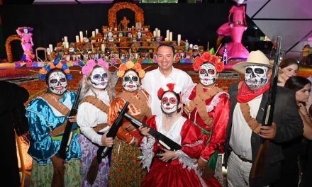 Realizan Desfile de las Ánimas en Acuña