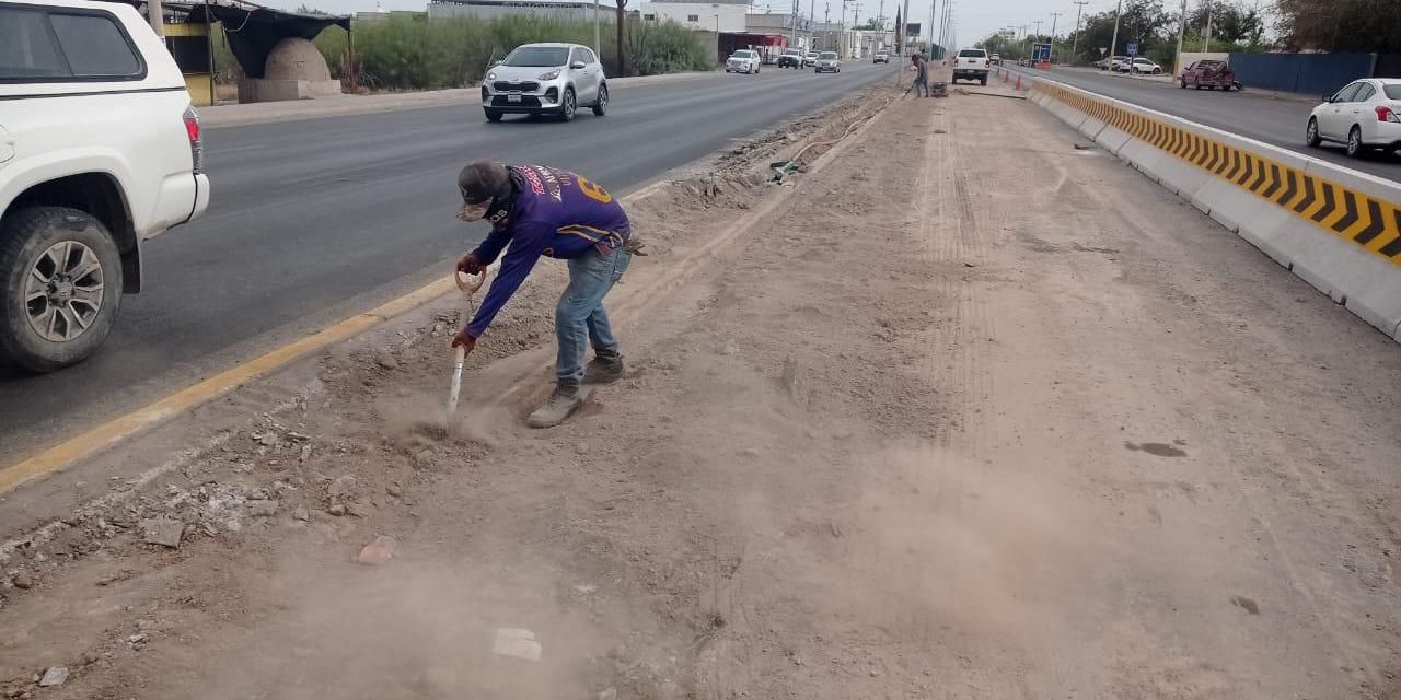 Avanzan en obras en puente de La Concha