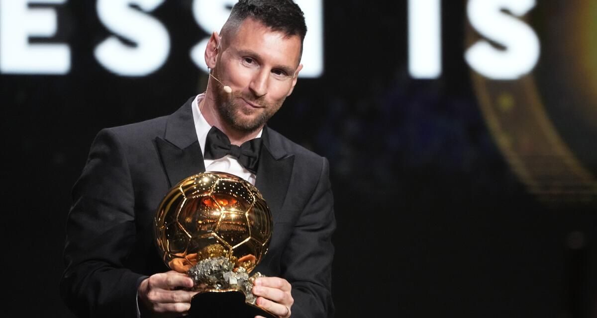 Messi gana su octavo Balón de Oro