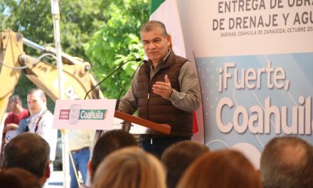Entrega MARS obras de infraestructura en la Carbonífera