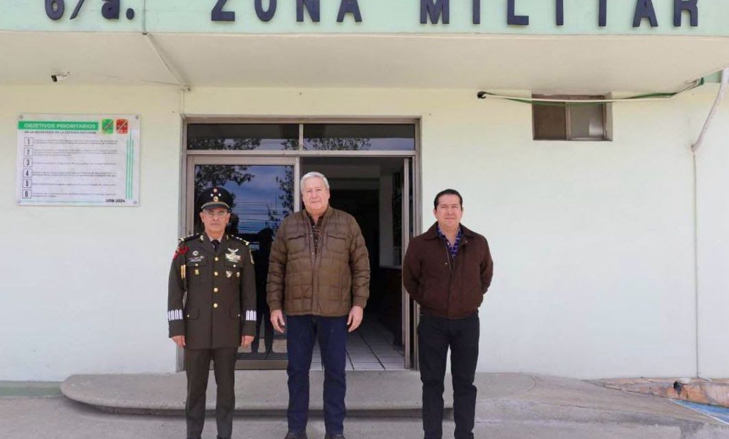 Reafirma Chema Fraustro compromiso con el Ejército