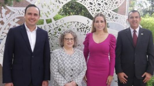 Se reúne Manolo Jiménez con embajadora de Israel
