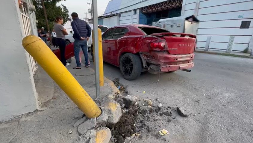 No respeta el alto y provoca accidente en Saltillo