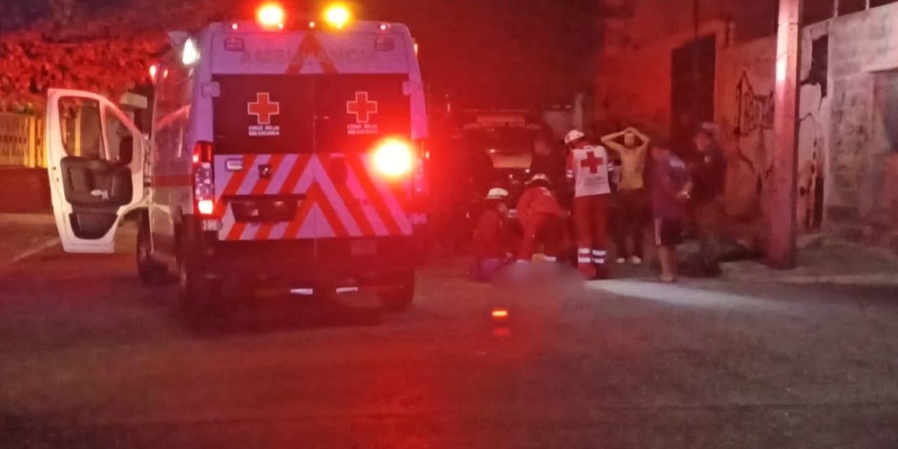 Muere apuñalado en brazos de su hijo en Saltillo