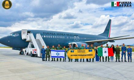 Llega el primer avión a Israel para repatriar a mexicanos