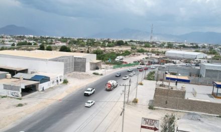 Supervisa Chema Morales obras al surponiente de Ramos Arizpe