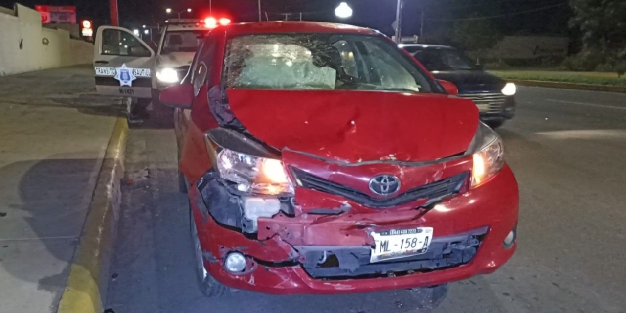 Sacerdote no alcanza a frenar y provoca accidente en Saltillo