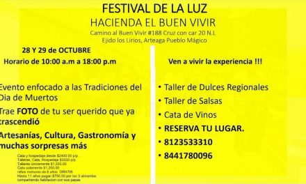 Se llevará a cabo el Primer Festival de la Luz en Arteaga