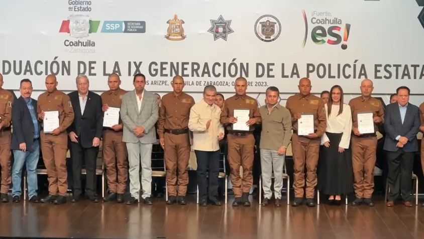 Se gradúa última generación de policías estatales