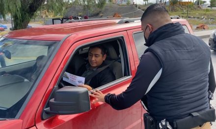 Inicia operativo contra autos sin placas en Saltillo