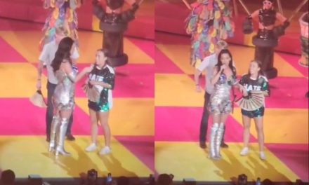 Fan mexicana se roba el show de Katy Perry con sus pasos de baile