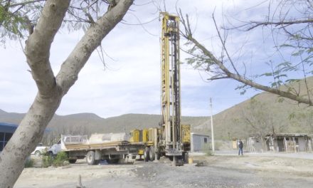 Perforación de pozo de agua en Estación Higo solucionará de tajo problema de desabasto del vital líquido