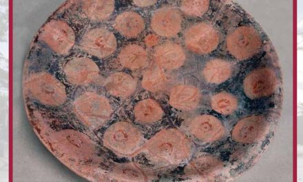 Descubren un plato prehispánico con decoración abstracta en labores paralelas al Tren Maya