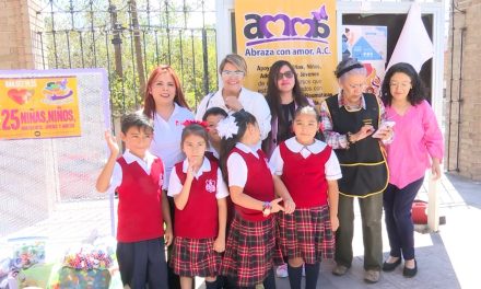Saltillo: Entregan contendedor recaudador de tapitas que beneficiará a 25 integrantes de Fundación AMMA