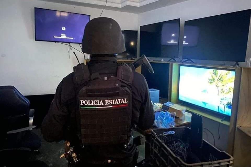 Descubren otro centro de monitoreo de la delincuencia organizada en Teocaltiche, Jalisco