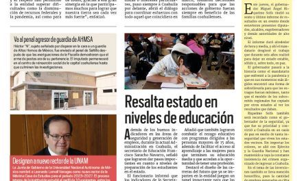 Portada RCG Centro [10 de noviembre de 2023] Presenta MARS logros de seis años de Gobierno; esperan un difícil cierre de año para comerciantes de Monclova y más…