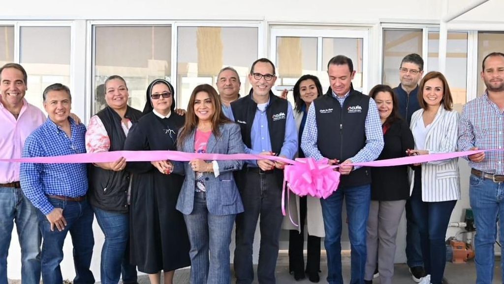 Entregan obras a Casa Infantil OMNIA en Acuña
