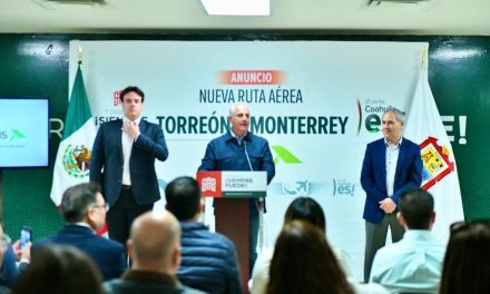 Anuncian nuevo vuelo entre Torreón y Monterrey