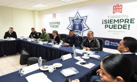 Evalúan resultados de operativos de seguridad en Torreón