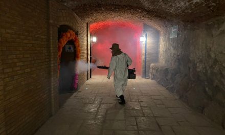 Fumigan recintos culturales en Torreón